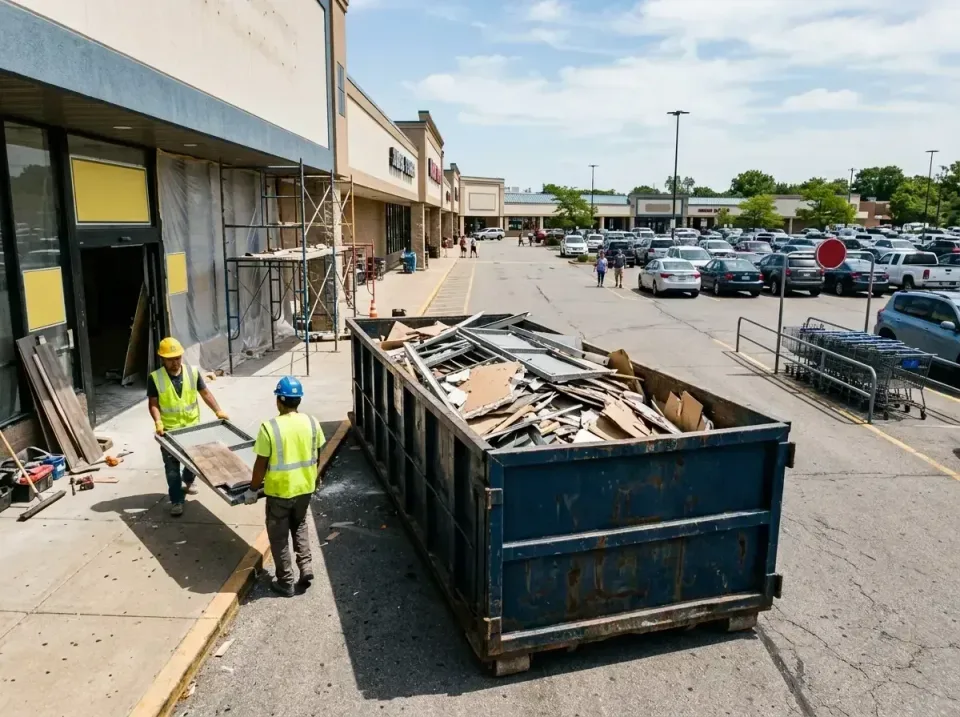 retail-store-renovation-debris-003 — frequently asked questions, Roll-off Dumpster Rentals in Eagle, WI